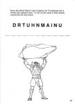 ThunderCats: Word Scramble