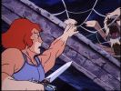Spidera closes in on Lion-O.