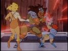 Thanks to Mumm-Ra's magic, the Thundercats have to deal with Grune - in the flesh.